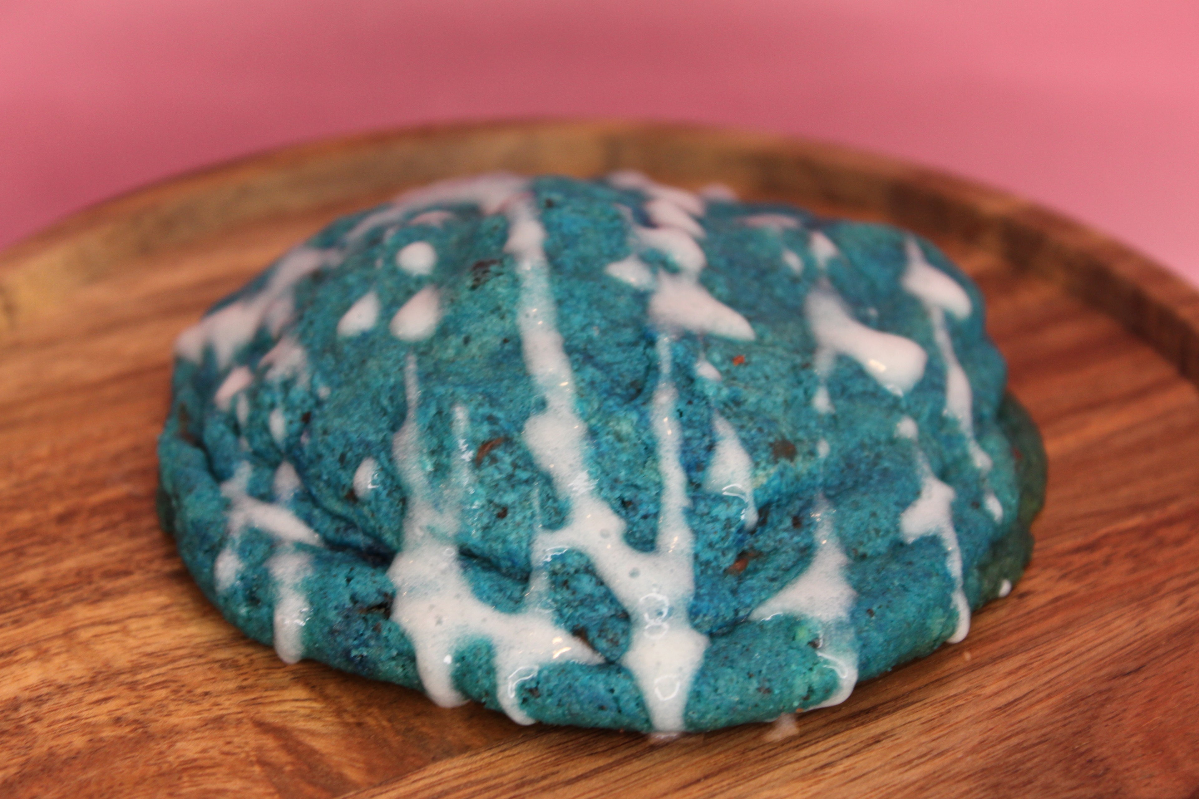 NY Style Cookie Monster with Drizzle