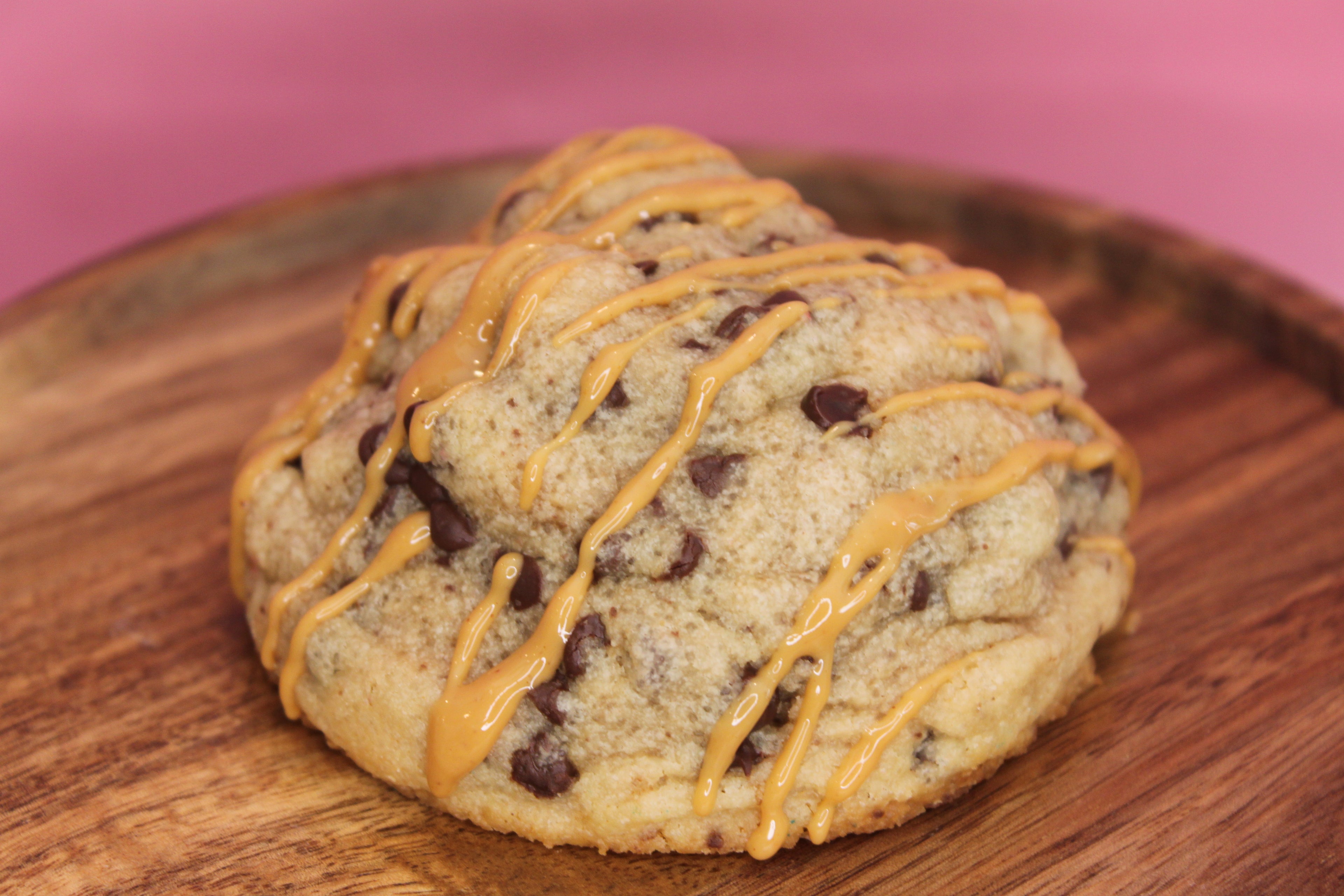 NY Style Peanut Butter Bliss with Drizzle